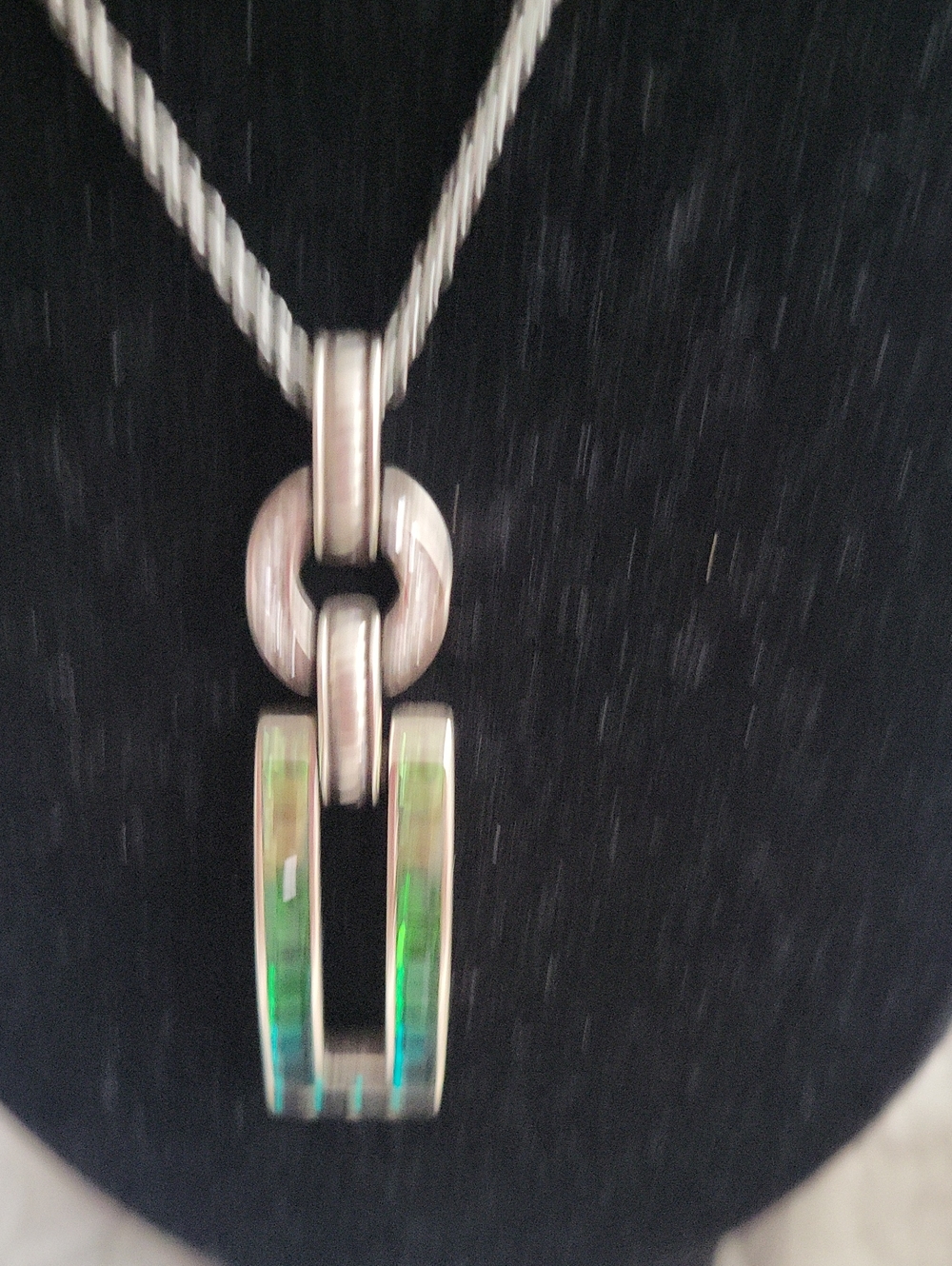 Brighton Reversable Green Gradiant Necklace